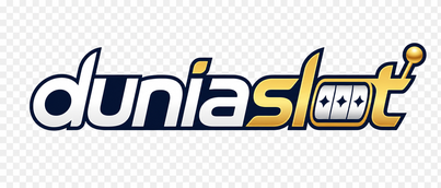 Logo duniaslot berwarna merah